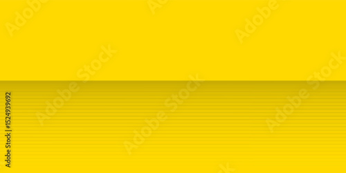 yellow background with dark gradient effect in the middle, creating the illusion of depth and shadow. The visual style is simple and digital, suitable for illustration or technical graphic design.