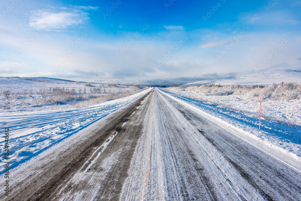 European Route E6 in Finnmark County - Norway European Route E6 in Finnmark County - Norway