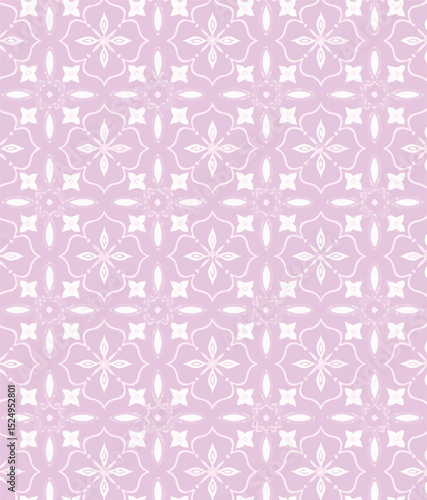 Geometric floral set of seamless patterns. Gold and white vector backgrounds. Simple illustrations