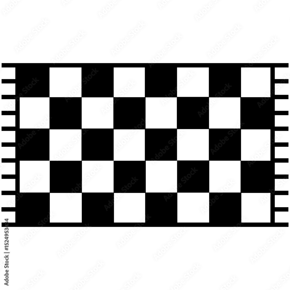 Fototapeta premium Checkered Rug