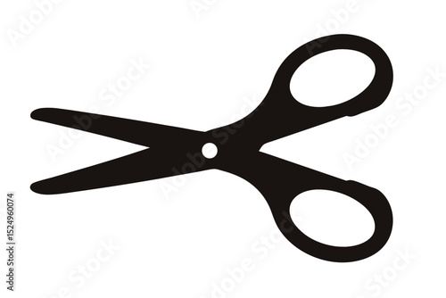 Scissors silhouette vector, scissor icon vector art