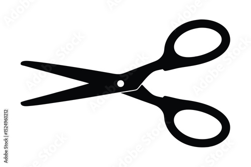 Scissors silhouette vector, scissor icon vector art