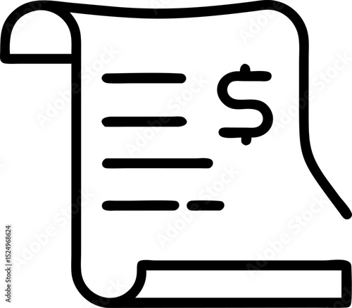 Money bag and dollar sign icon with currency symbols in a vector illustration