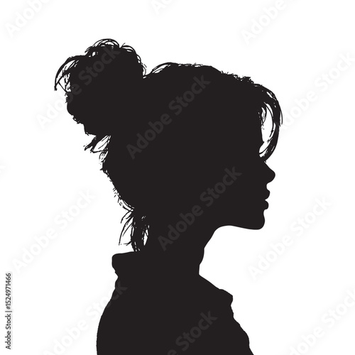 design786_Silhouette_of_a_woman_with_a_messy_bun_against_a_whit_be11aff0-d105-48ed-8c8d-2d1bac884549_traced