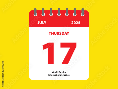 world day for  international justice july event independence freedom calendar help people crime care