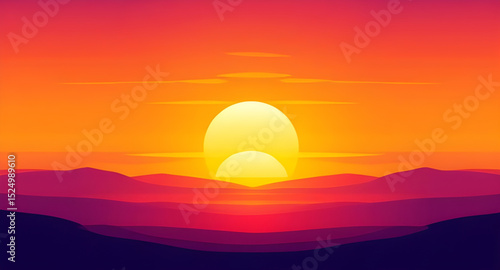 Sunset over mountains, Mountain sunset, Mountains at dusk, Sunset landscape, Sun setting behind mountains, Golden hour mountains, Evening mountain view, Scenic mountain sunset, Sunset sky over peaks, 