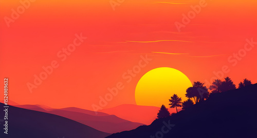 Sunset over mountains, Mountain sunset, Mountains at dusk, Sunset landscape, Sun setting behind mountains, Golden hour mountains, Evening mountain view, Scenic mountain sunset, Sunset sky over peaks, 