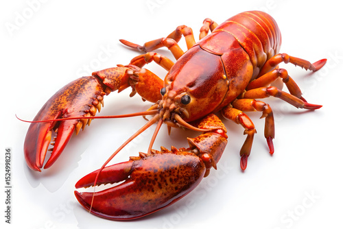 lobster isolated on white