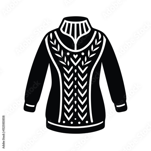 Handcrafted Comfortable Knitwear Vector Illustration