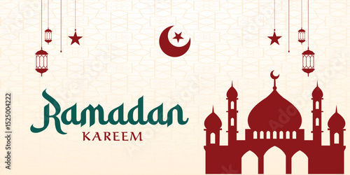 Ramadan Kareem Social Media Post Design Template