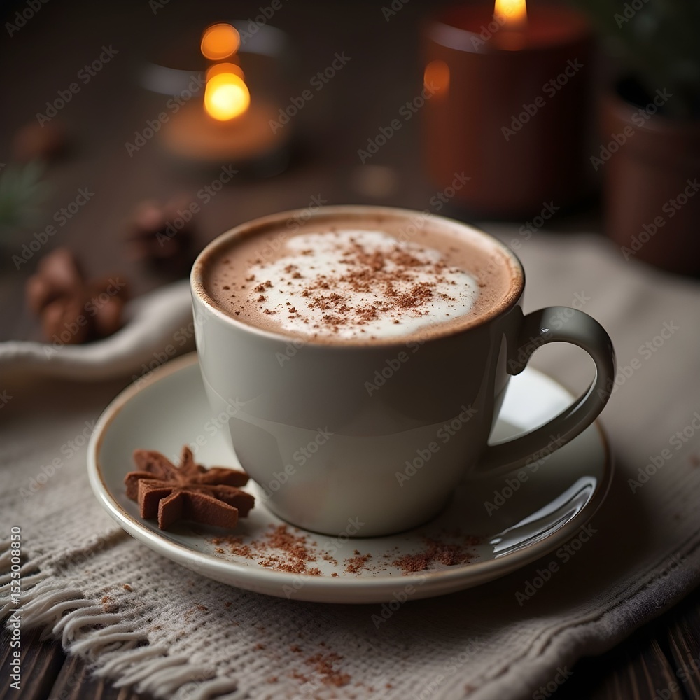 inter Hot Chocolate with Mug Branding – Cozy Holiday Beverage Mockup for Seasonal Marketing inter Hot Chocolate with Mug Branding – Cozy Holiday Beverage Mockup for Seasonal Marketing