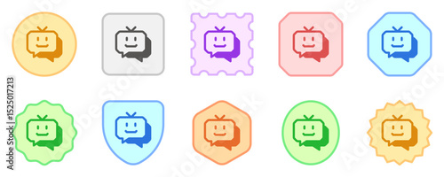 Editable chat bot, smart assistant vector icon. AI technology, artificial intelligence, computer. Part of a big icon set family. Perfect for web and app interfaces, presentations, infographics, etc