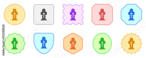 Editable award, trophy, winner, nomination vector icon. Movie, cinema, entertainment. Part of a big icon set family. Perfect for web and app interfaces, presentations, infographics, etc