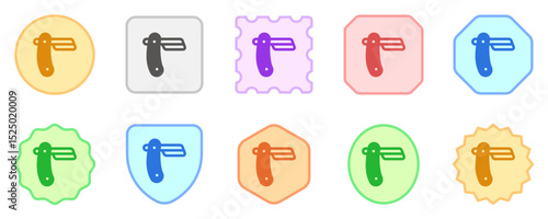 Editable straight razor vector icon. Barbershop, lifestyle, grooming. Part of a big icon set family. Perfect for web and app interfaces, presentations, infographics, etc