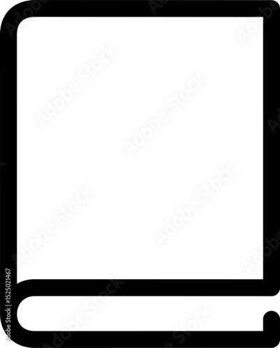 book icon vector. symbol, sign