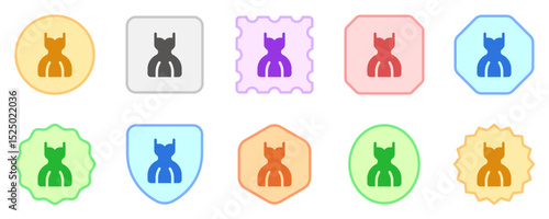 Editable wedding dress vector icon. Wedding, valentine, love, celebration. Part of a big icon set family. Perfect for web and app interfaces, presentations, infographics, etc