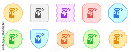 Editable water sprayer, spray bottle vector icon. Gardening, lanscaping, hygiene. Part of a big icon set family. Perfect for web and app interfaces, presentations, infographics, etc