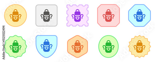 Editable apron vector icon. Apparel, gardening, cooking. Part of a big icon set family. Perfect for web and app interfaces, presentations, infographics, etc