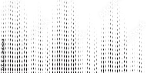 Grunge halftone gradient background. Faded grit noise texture. White and black sand wallpaper art modern.