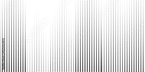 Grunge halftone gradient background. Faded grit noise texture. White and black sand wallpaper art.