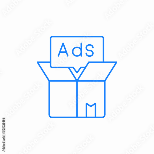 return merchandise authorization icon sign vector