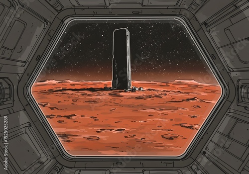 Mars Base Window
