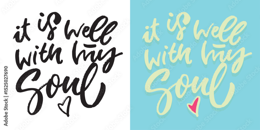Obraz premium Trendy hand drawn doodle lettering quote. Lettering for t-shirt design, mug print, bag print, clothes fashion. 100% hand drawn vector image.