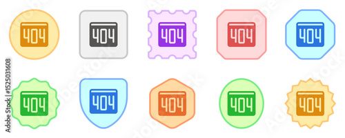 Editable 404 error, page not found vector icon. Part of a big icon set family. Perfect for web and app interfaces, presentations, infographics, etc