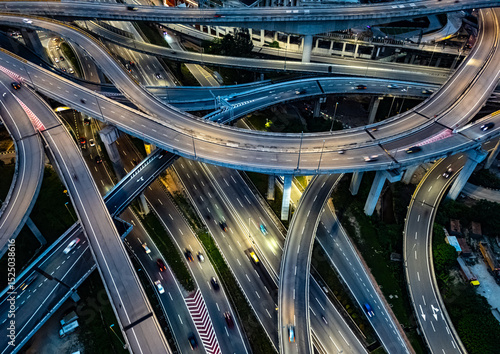 Photography Spaghetti junction in Petaling Jaya near Kuala Lumpur, Malaysia