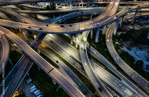 Photography Spaghetti junction in Petaling Jaya near Kuala Lumpur, Malaysia
