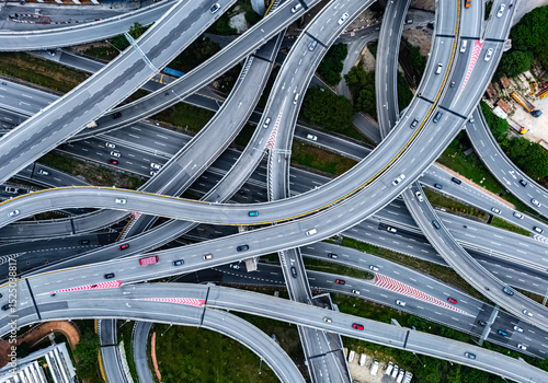 Spaghetti junction in Petaling Jaya near Kuala Lumpur, Malaysia