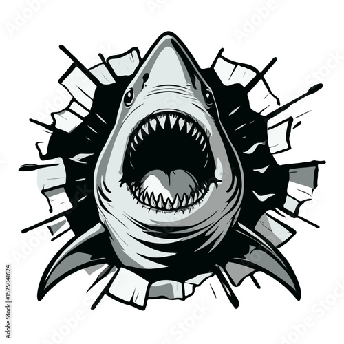 head of a shark