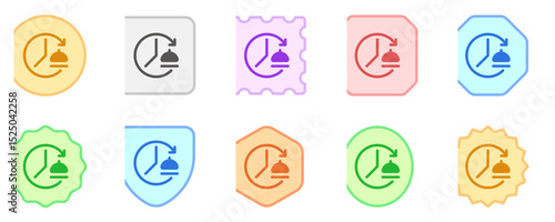 Editable non-stop order, service, cooking vector icon. Part of a big icon set family. Perfect for web and app interfaces, presentations, infographics, etc