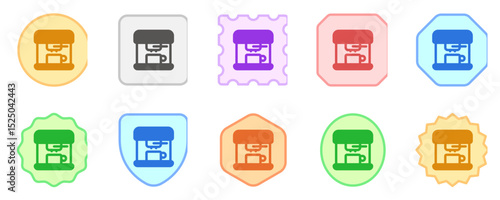 Editable coffee maker vector icon. Cafe, coffee shop, restaurant, drink, beverages. Part of a big icon set family. Perfect for web and app interfaces, presentations, infographics, etc