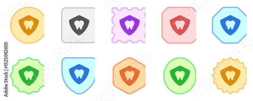 Editable dental protection vector icon. Dentistry, healthcare, medical. Part of a big icon set family. Perfect for web and app interfaces, presentations, infographics, etc