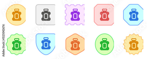 Editable mouthwash vector icon. Dentistry, healthcare, medical. Part of a big icon set family. Perfect for web and app interfaces, presentations, infographics, etc