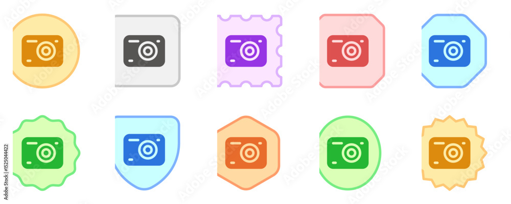 Editable pocket camera vector icon. Part of a big icon set family. Perfect for web and app interfaces, presentations, infographics, etc Editable pocket camera vector icon. Part of a big icon set family. Perfect for web and app interfaces, presentations, infographics, etc