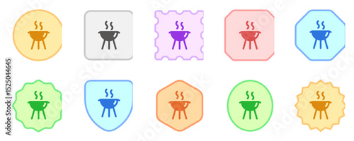 Editable bbq pot, grill vector icon. Part of a big icon set family. Perfect for web and app interfaces, presentations, infographics, etc