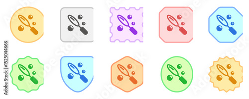 Editable soap bubble vector icon. Part of a big icon set family. Perfect for web and app interfaces, presentations, infographics, etc