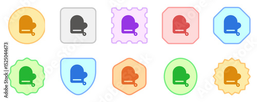 Editable oven mitten vector icon. Part of a big icon set family. Perfect for web and app interfaces, presentations, infographics, etc