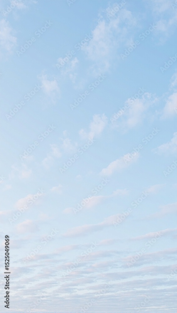 Fototapeta premium Soft cloudscape pattern