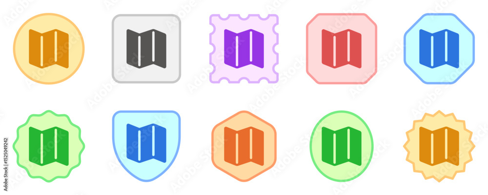 Editable map vector icon. Map, location, navigation. Part of a big icon set family. Perfect for web and app interfaces, presentations, infographics, etc Editable map vector icon. Map, location, navigation. Part of a big icon set family. Perfect for web and app interfaces, presentations, infographics, etc