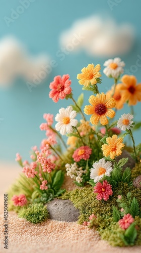 Wallpaper Mural Blooming Meadow Fantasy Torontodigital.ca