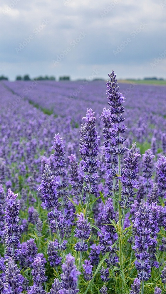 Obraz premium Lavender field in bloom
