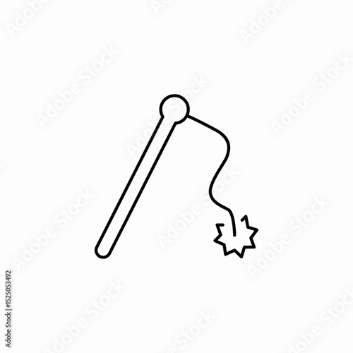 cat toy icon sign vector
