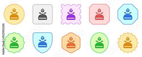 Editable portable stove vector icon. Part of a big icon set family. Perfect for web and app interfaces, presentations, infographics, etc