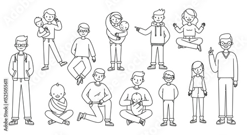 vector illustration of people
