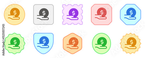 Editable donation hand gesture vector icon. Part of a big icon set family. Perfect for web and app interfaces, presentations, infographics, etc