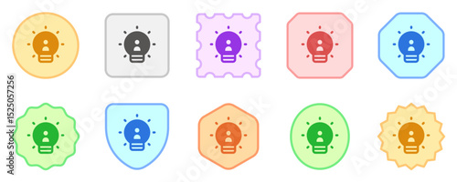 Editable lightbulb, innovation vector icon. Part of a big icon set family. Perfect for web and app interfaces, presentations, infographics, etc