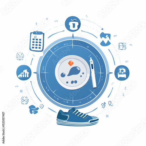 Diabetes Care and Glucose Monitoring – Smart Lifestyle and Fitness Management